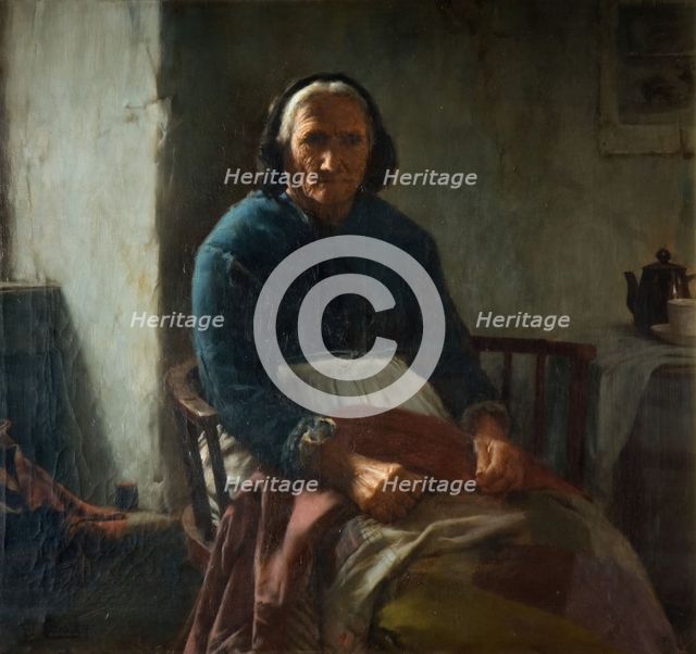 An Old Cornish Woman, 1882-1900. Creator: Walter Langley.