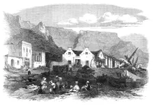 An old Dutch house at Cape Town, South Africa, 1864. Creator: G. F. A