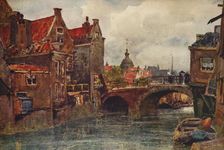 An Old Dutch Waterway c1915. Artist: Wilfrid Williams Ball