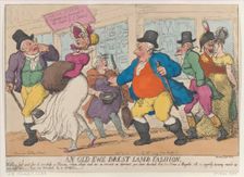 An Old Ewe Drest Lamb Fashion, October 25, 1810., October 25, 1810. Creator: Thomas Rowlandson