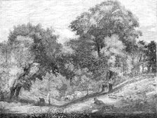 "An Old English Homestead" - painted by R. Redgrave, R.A., 1854. Creator: Unknown
