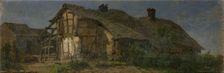 An Old Farm in Xhierformont, 1864. Creator: Jean Pierre François Lamoriniere