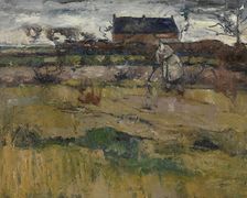 An Old Garden, c1905-1950. Creator: Victor Thonet