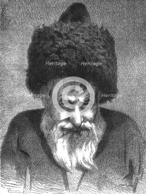 'An old Gipsy of Mozdock; The Caucasus', 1875. Creator: Unknown.