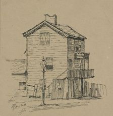 An Old House, Cleveland. Creator: Otto H. Bacher (American, 1856-1909)