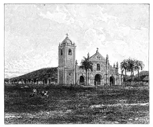 An old Jesuit church, Pirayu, Paraguay, 1895