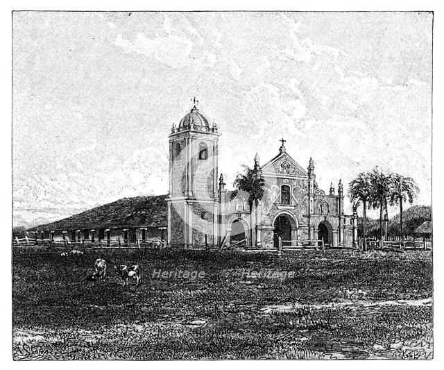 An old Jesuit church, Pirayu, Paraguay, 1895. Artist: Unknown