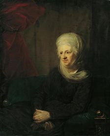 An old lady (Frau von Weinbrenner), 1795. Creator: Jozef Grassi