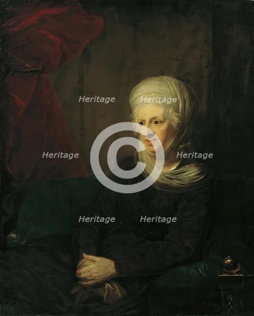 An old lady (Frau von Weinbrenner), 1795. Creator: Jozef Grassi.