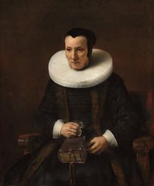 An Old Lady with a Book, 1637. Creator: Rembrandt Harmensz van Rijn