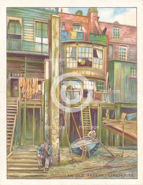 'An Old Tavern, Limehouse', 1929. Artist: Unknown.