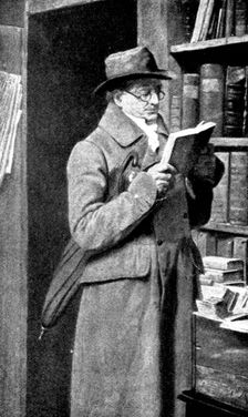 An Old Volume, by H. Stacy Marks, R.A.,1898. Creator: Unknown