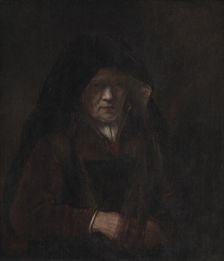 An Old Woman, 1655. Creator: Rembrandt van Rhijn, (School)