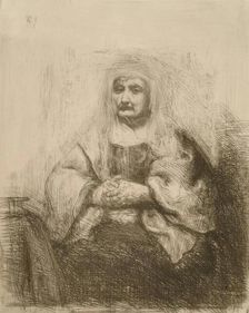 An Old Woman, 1834. Creator: William Dyce