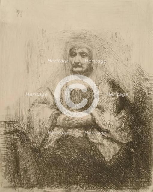 An Old Woman, 1834. Creator: William Dyce.