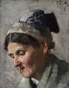 An Old Woman, 1883. Creator: Helena Westermarck