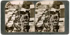 An open bazaar in Damascus, Syria, 1900s.Artist: Underwood & Underwood