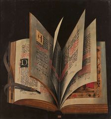 An open book, Mid of 16th cen.. Creator: Anonymous