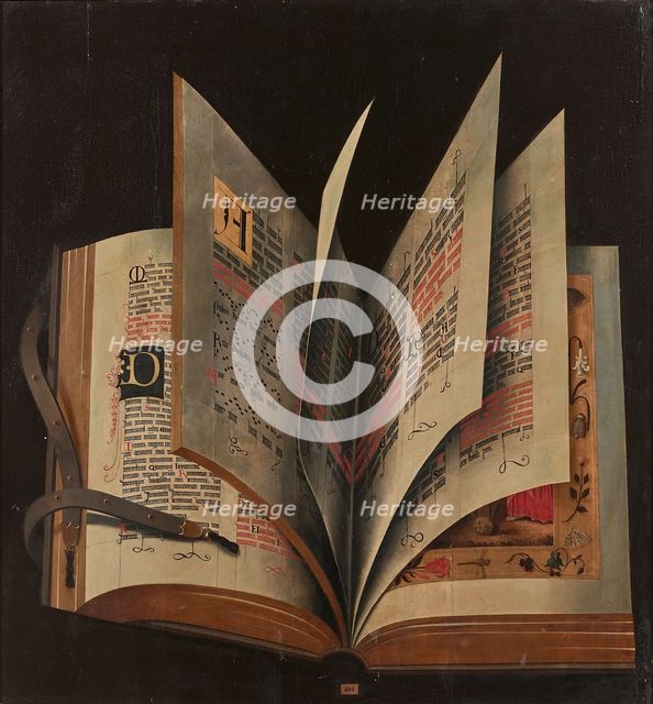 An open book, Mid of 16th cen.. Creator: Anonymous.