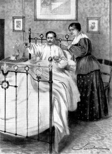 An Open Moment: "He must be killed" Selward said, white as a sheet and trembling in every limb, 1898 Creator: Unknown