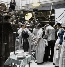 An operation at Charing Cross Hospital, London, 1901 (1903). Artist: Time Life Pictures