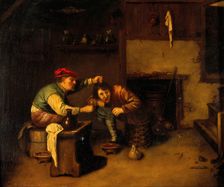 An operator extracting a tooth. Creator: Brouwer, Adriaen, 1605 or 1606-1638 (After).