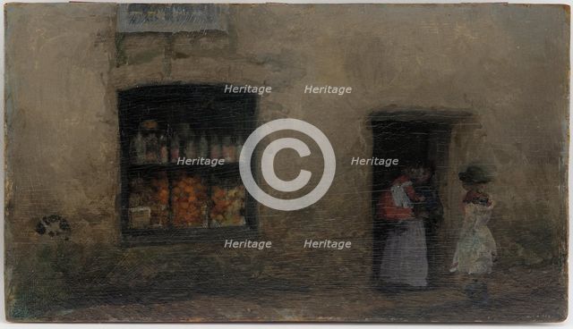 An Orange Note: Sweet Shop, 1883 or 1884. Creator: James Abbott McNeill Whistler.