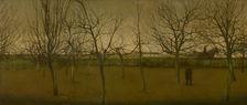 An Orchard in Winter, 1907. Creator: Valerius de Saedeleer
