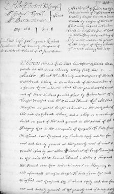 An order of the London Fire Court, 1667. Creator: Unknown