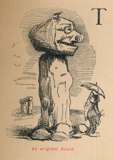 An original Druid c1860, (1860). Artist: John Leech