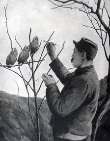 An original trench decoration, France, World War I, 1915