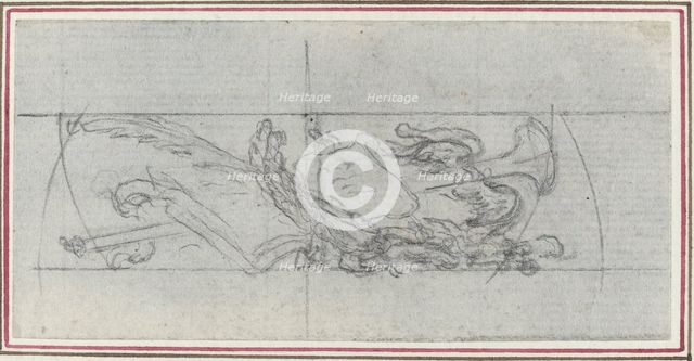 An Ornament with Symbols. Creator: Hubert Francois Gravelot.