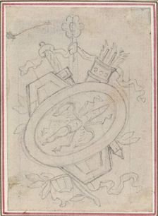 An Ornamental Trophy. Creator: Hubert Francois Gravelot
