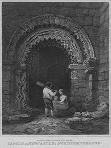 An Ornamented Door Way in the Castle, at Newcastle; Northumberland 1814. Artist: John Greig