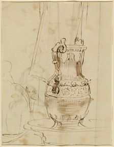 An Ornate Ewer [recto]. Creator: David Wilkie