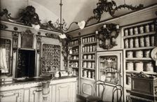 An ornate sixteenth-century pharmacy of S Maria della Scala, Sorrento..., c1890s. Creator: Unknown