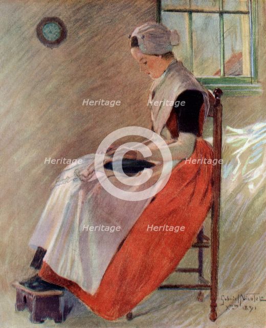 'An Orphan of Amsterdam', 1901. Artist: Unknown