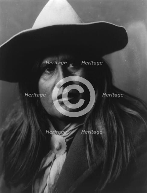 An Ostoho Cow Boy-Apache, c1903. Creator: Edward Sheriff Curtis.