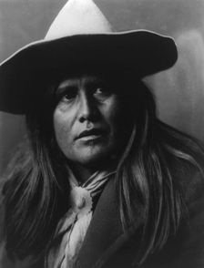 An Ostoho Cow Boy-Apache, c1903. Creator: Edward Sheriff Curtis