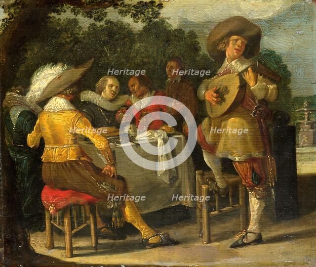 An Outdoor Party, c.1620-c.1630. Creator: Dirck Hals.