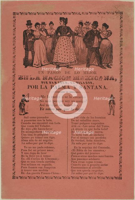 An Outing of the Best in the Mexican Nation, 1895. Creator: José Guadalupe Posada.