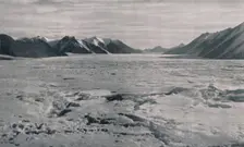 An Outlet Glacier Valley Completely Filled With Ice c1911, (1913). Artist: Frank Debenham