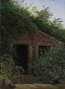 An Overgrown Mineshaft, ca. 1824. Creator: Carl Gustav Carus