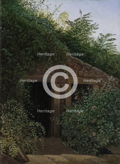 An Overgrown Mineshaft, ca. 1824. Creator: Carl Gustav Carus.