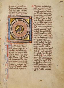 An Owl; Bestiary, about 1270. Creator: Unknown