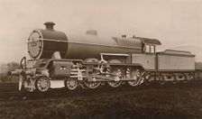 An L.M.S. Superheated Express Passenger Engine 1927. Creator: Unknown