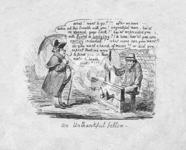 'An Unthankful Fellow', 1829. Artist: George Cruikshank.