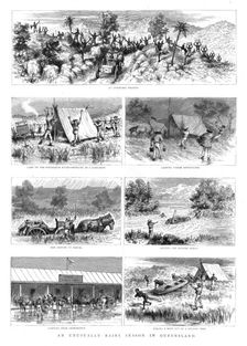 'An Unusually Rainy Season in Queensland 1891. Creator: Unknown
