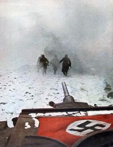 An uncertain assault, Battle of Moscow, 1942