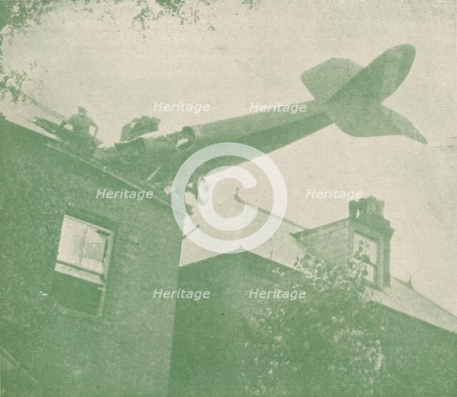 An unexpected caller, c1918 (1919). Artist: Unknown.